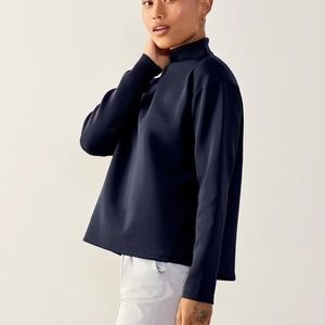 Aday Like a Boss Sweatshirt, Midnight, Size XS